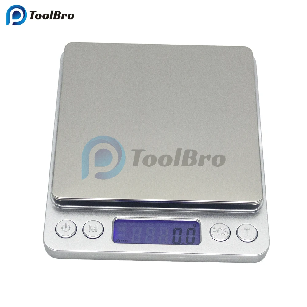 3000g 0.1g LCD Digital Kitchen Scale Tare Counting Pocket Scale G OZ GN CT T OZT Electronic Scale for Gold Jewelry Bake