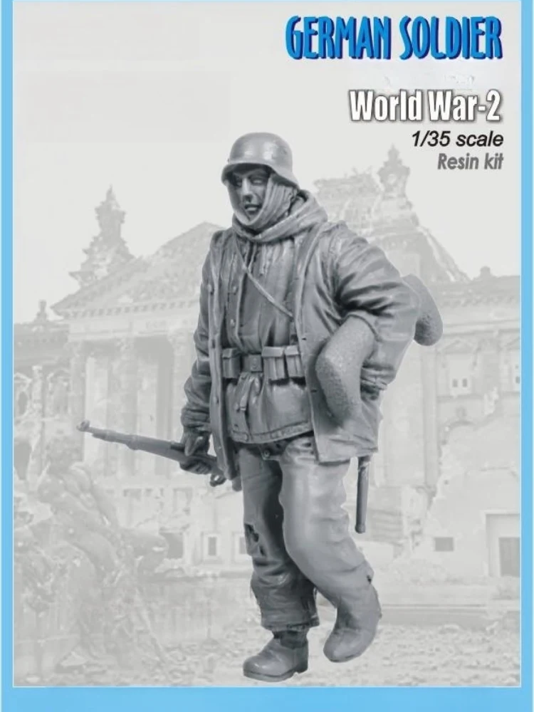 1/35 Resin Figure unpainted model Kit, German soldier, unassembled and unpainted GK,1108R