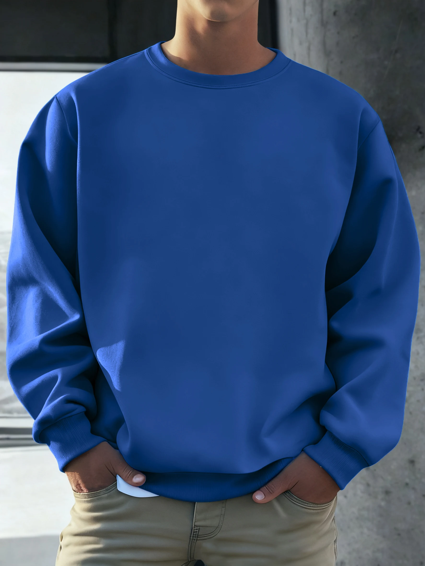 Thumbnail 3 - #4 New Mens O-Neck Knit Pullovers Arrivals