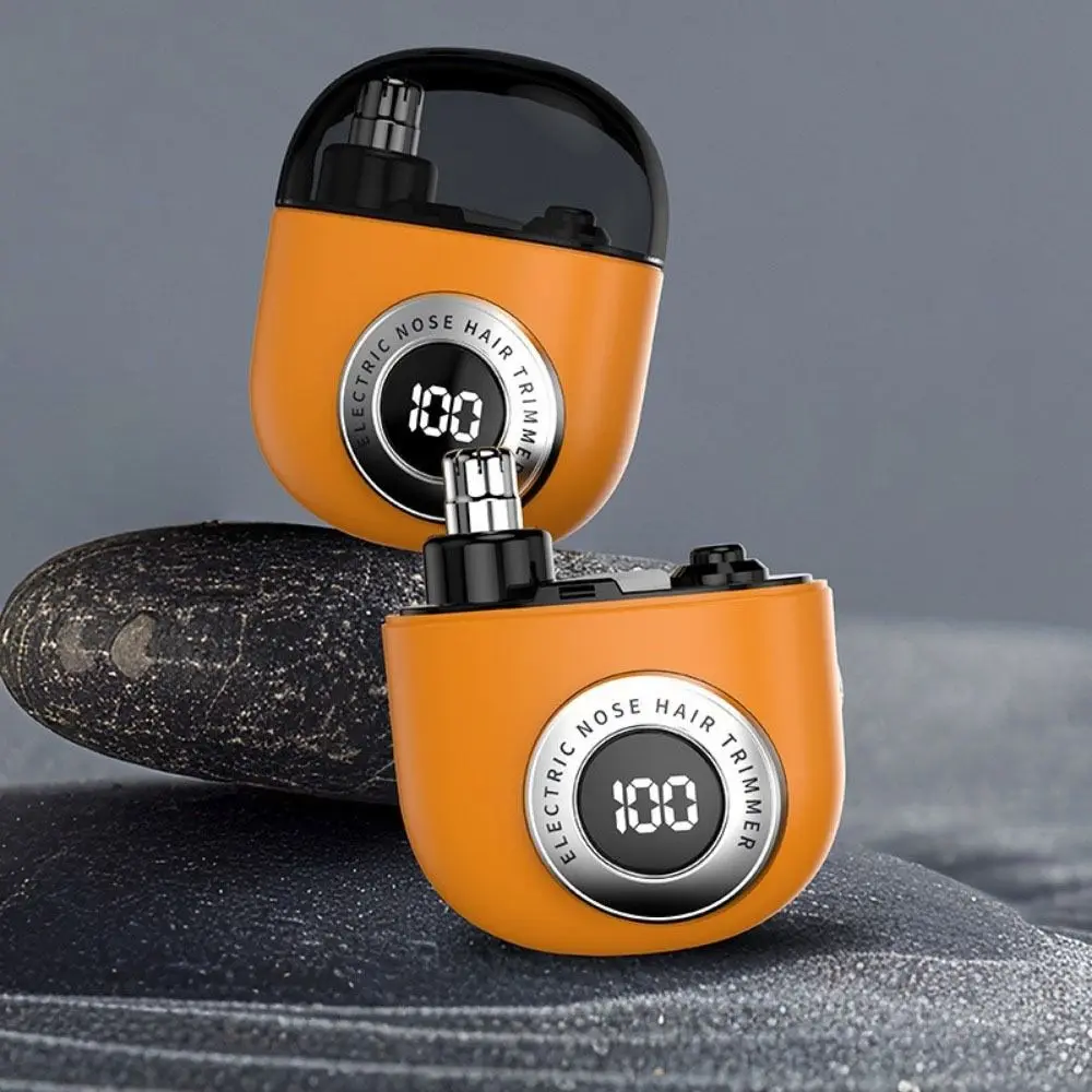 

Painless Electric Nose Hair Trimmer Rechargeable Pocket Design Eyebrow Sideburns Trimmer Electric Operation Safety Pruning