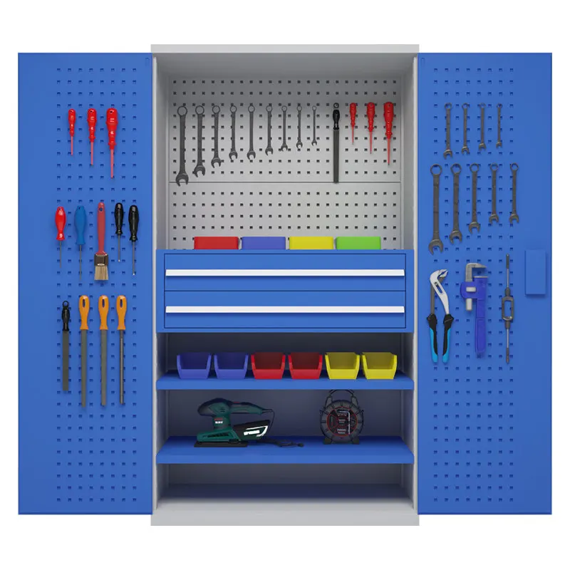 

Многофункциональный металлический шкаф для инструментов и запчастей, для мастерской, модель MH40GJG