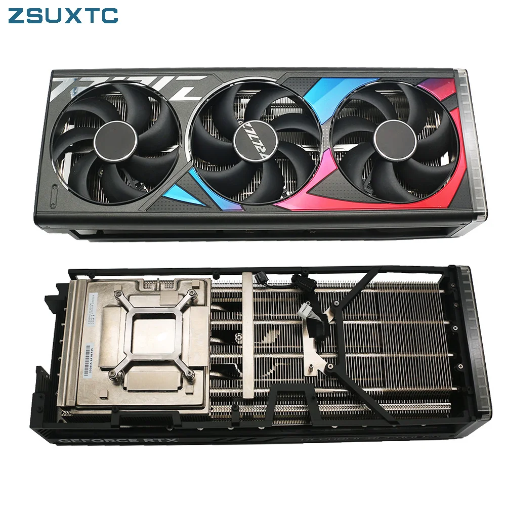 Original  CF1015U12D RTX4090 Heatsink For ASUS ROG Strix RTX 4090 OC Replacement Graphics Card Heatsink wiht Backplane
