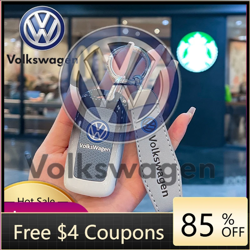 

Car Sticker 2026 Hot Styling Mouldings For VW Volkswagen Jetta MK5 Golf Car Key Case Cover Holder Shell For VW Volkswagen Polo G
