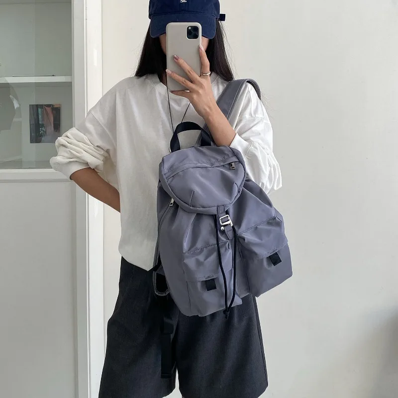 

Casual Nylon Backpack Simple Kids Backpacks for Boy Large Capacity Cute Backpack Women Sports Bags Travel Bag Mochilas Mujer Sac