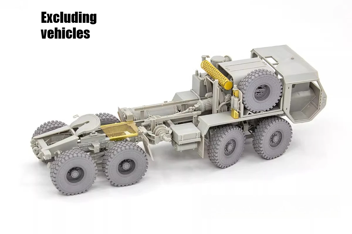 Kit d'assemblage de modèle en résine moulée 1/35, pneus de camion série GK, M977, M983, non peints, nécessite un assemblage (8 pièces)