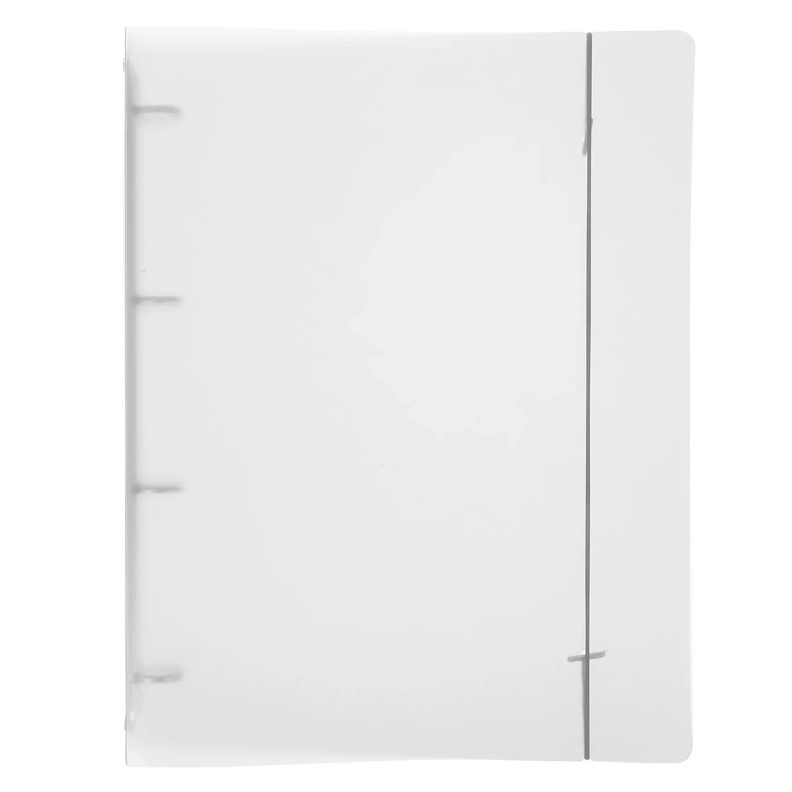 

Clear PP File Folder Organizer Portable Document Bag Lightweight Storage for Paperwork Receipts Coupons and Small Documents