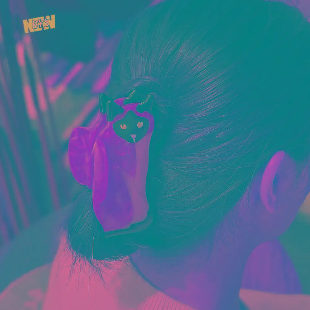 

Personalized Acetic Acid Acetate Cat Hair Claw Cartoon Hairpin Animal Hair Clip Headdress Pet Shark Clip Daily