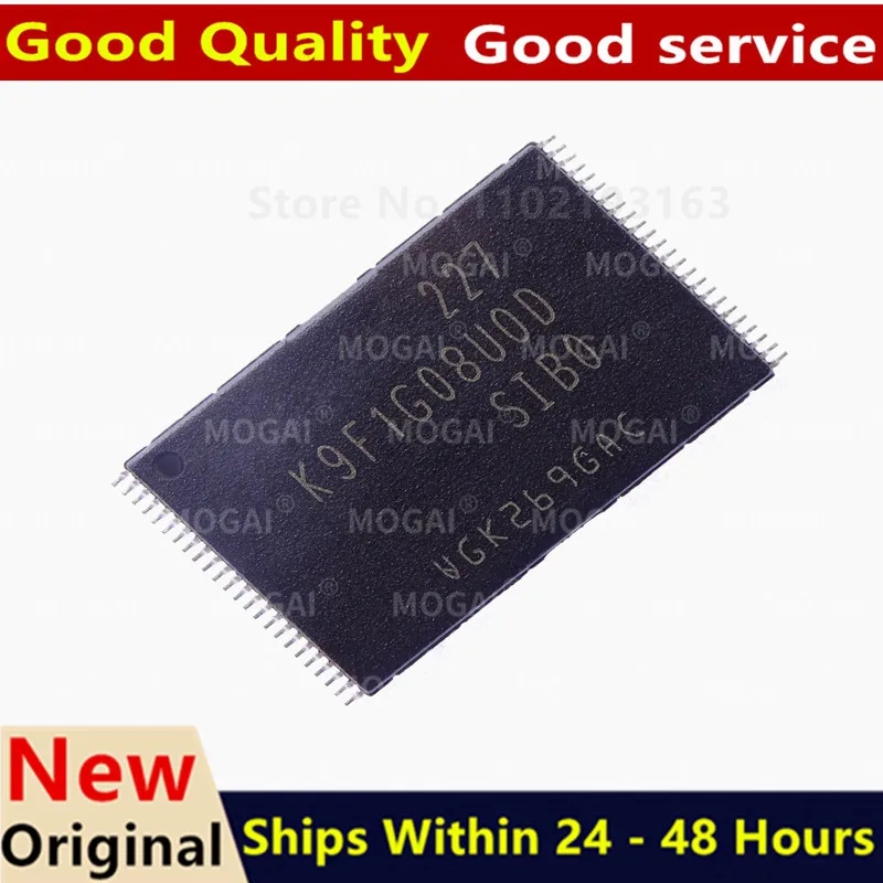 (2-5piece)100% New K9F1G08U0D-SIB0 K9F1G08U0D SIB0 K9F1G08U0D-SIBO tsop48 Chips
