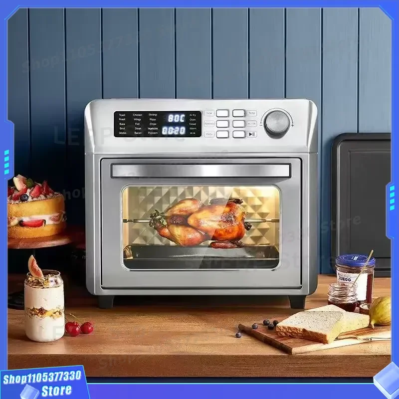 Large Capacity Stainless Steel Air Fryer Factory Direct Sale Healthy Oil Free Cooking Appliance For Home Kitchen Use Home Use
