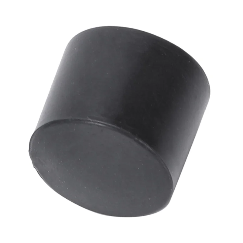 

AFOURT-500 Pcs Black Rubber PVC Flexible Round End Cap Round 12Mm Foot Cover