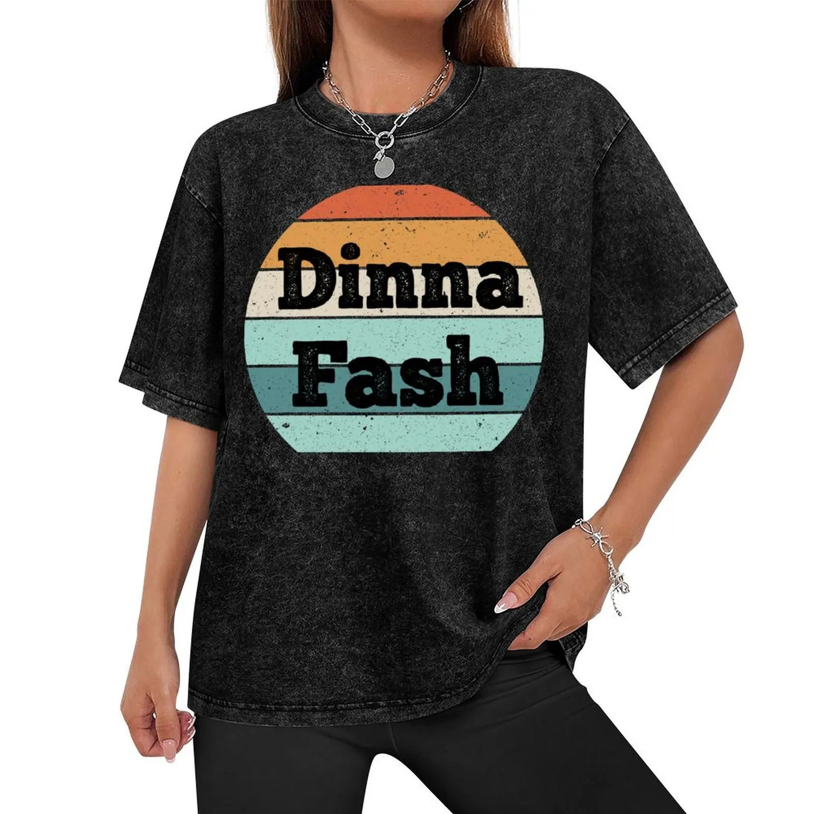 Dinna Fash - vintage T-Shirt sports fans graphic shirts custom shirt men tshirt