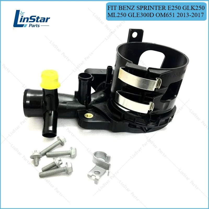 Fuel Filter Housing 6512006000 For Mercedes Benz Sprinter 2500 3500 E250 GLK250 ML250 GLE300d OM651 Diesel Engine 2013-2017