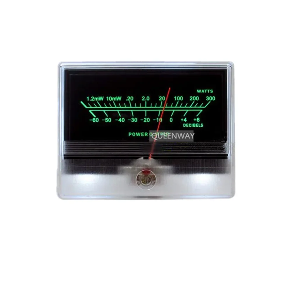 V-025 Audio Power Amplifier VU Meter Front-end DB Level Header With Backlight High-precision
