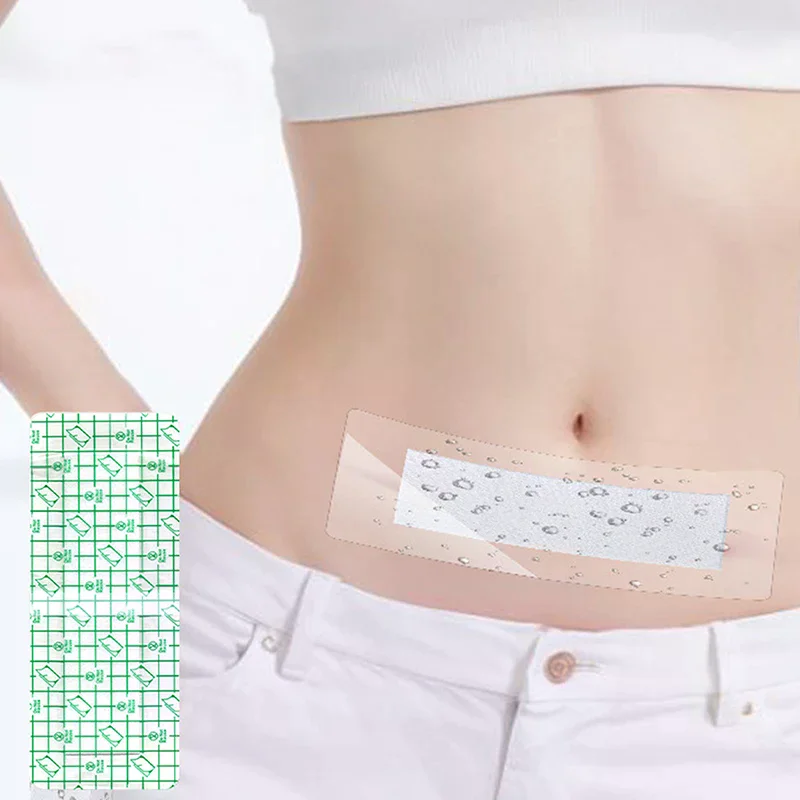 

10/20pcs Waterproof Transparent PU Adhesive Wound Dressing Fixer Band Aid Bandage Wound Protective Sticker First Aid Tool