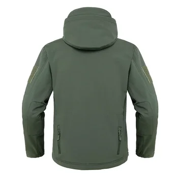 Military Shark Skin Soft Shell Jackets Men Tactical Windproof Waterproof Jacket Men Army Combat Jackets Mens Hooded Bomber Coats 3 Military Shark Skin Soft Shell Jackets Men Tactical Windproof Waterproof Jacket Men Army Combat Jackets Mens Hooded Bomber Coats 3