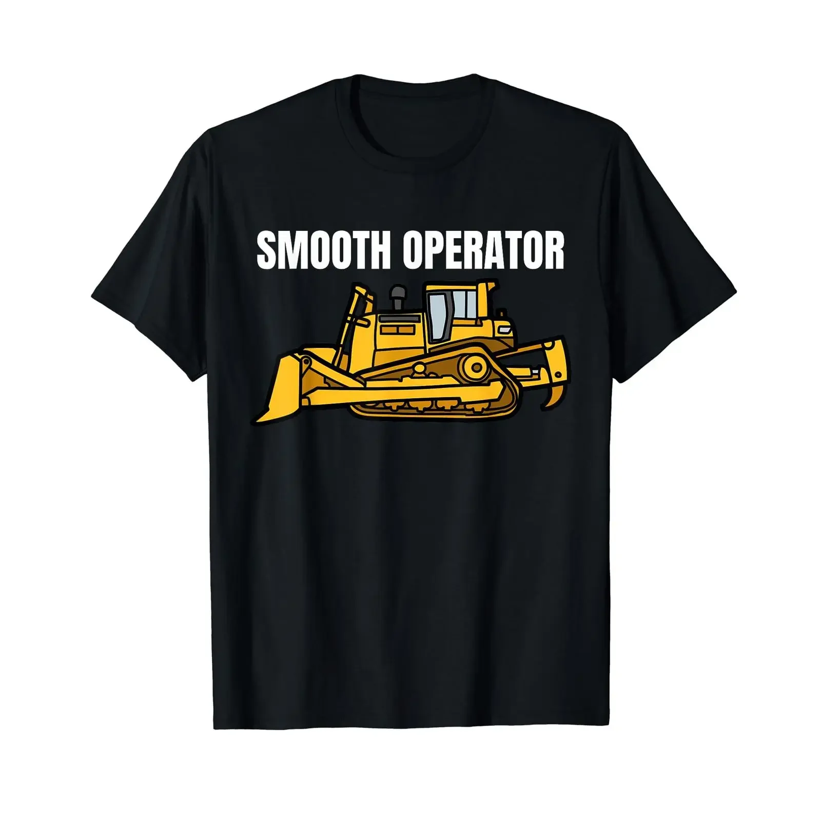 Demolitionist s Funny Bulldozer T Shirt vintage Washed Soft graphic Slightly Versatile Breathable Comfortable Stylish
