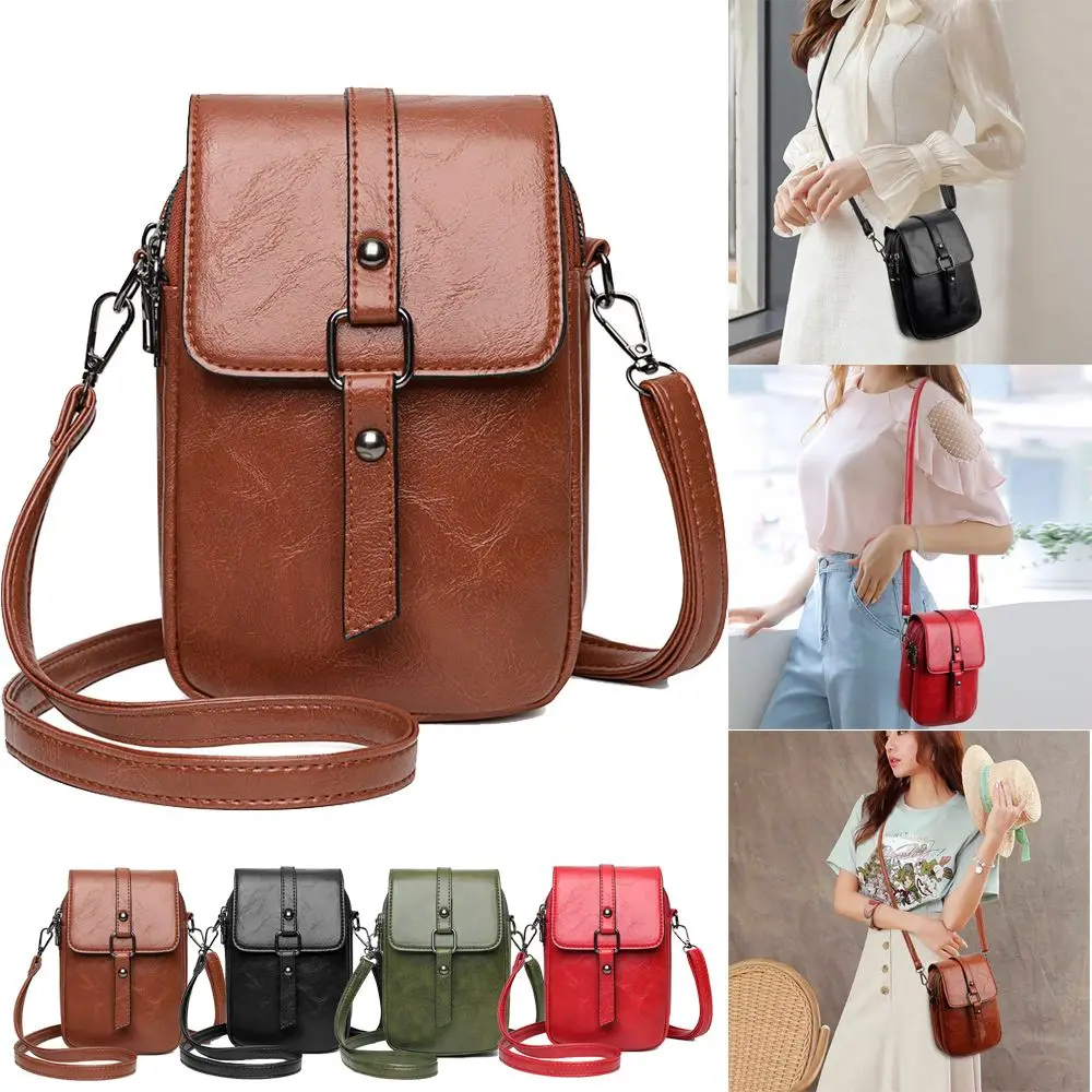 Mini Fashion Trendy Crossbody Bags Luxury Women Girls Small Leather Handbags Shoulder Pouch Mini Purse Handle Bags