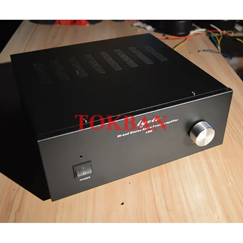 Tokban A86 270*102*265mm Power Amplifier Chassis Enclosure Treble Midrange Bass Adjustment MP3 HIFI Amplifier Audio Shell Case