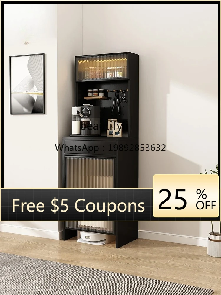 FF Solid Wood Sweeping Robot Storage Cabinet Partner Storage Cabinet Housekeeping Cabinet Storage Organizer Boycase Movable