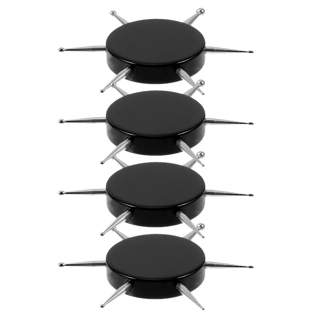 4Pcs Nail Design Tools 6 Size Circular Dotting Pens Sturdy Manicure Painting Kit for Women DIY Use Nail Art Tools