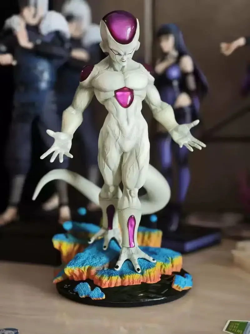

In Stock 28cm Ys Statue Anime Dragon Ball Z Frieza Figure Final Form Frieza Figurine Pvc Action Figures Collection Model Toys