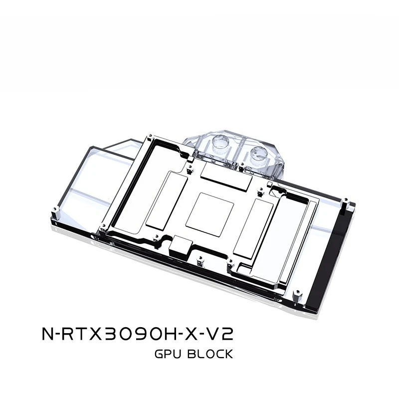 N-RTX3090H-X-V2 NVIDIA Public RTX3090/3080 Graphics Card Cold Head Radiator