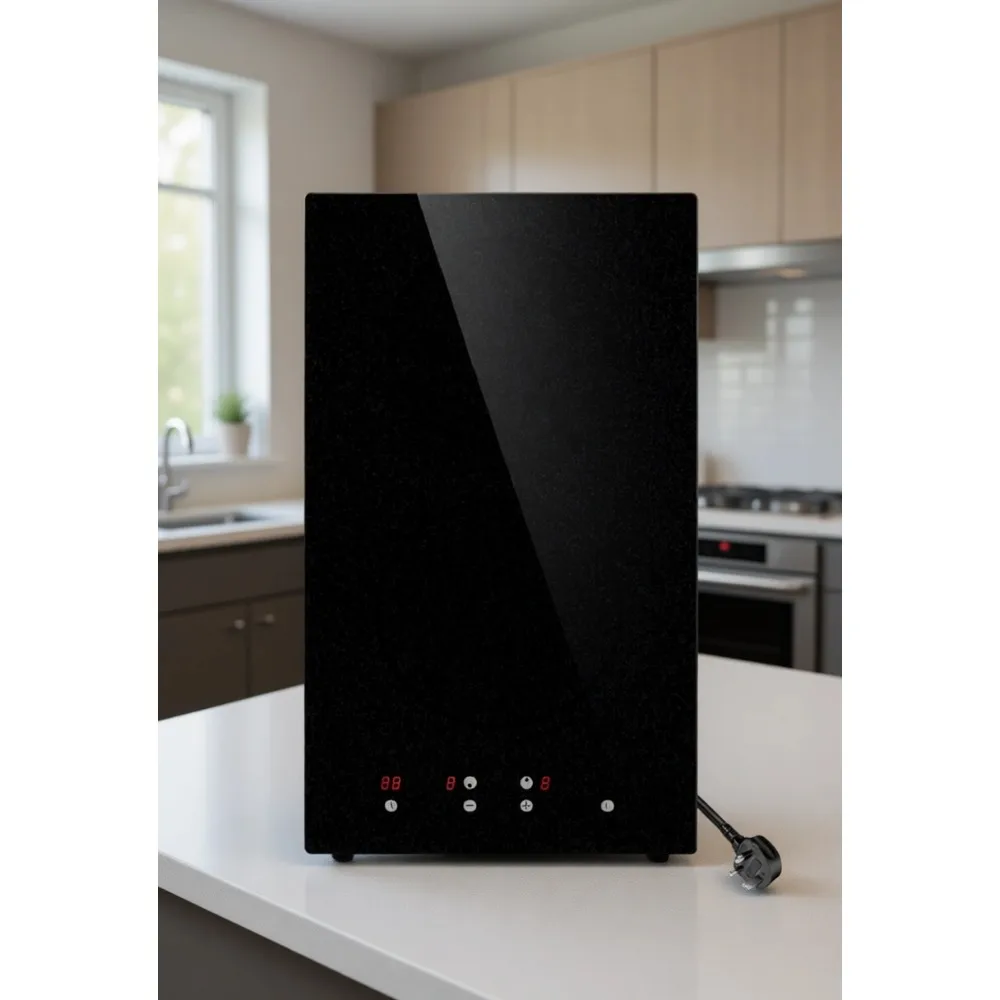 Compact Electric Induction Cooktop with Touch Control