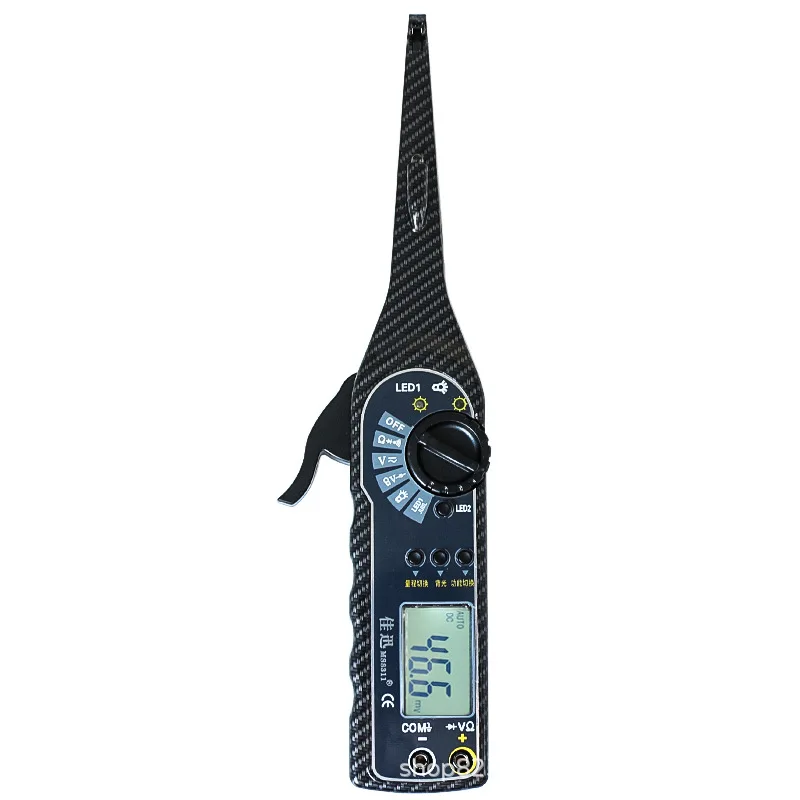 

Auto Repair Multimeter, Automobile Free Wire Breaking with Hook Needle Test Lamp Line Tester