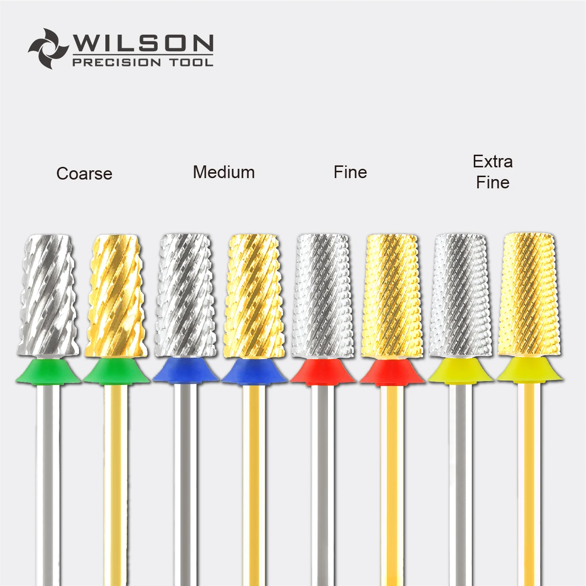 WILSON Punte a canna conica grande: utensili/chiodi/manicure/accessori per unghie/punte da trapano