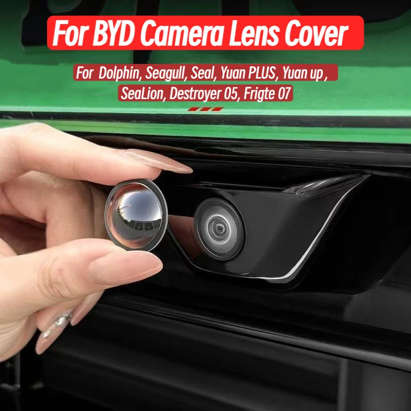 For BYD Camera Cover   360 ° high-definition panoramic reversing camera lens protective waterproof  cover Car Accessories