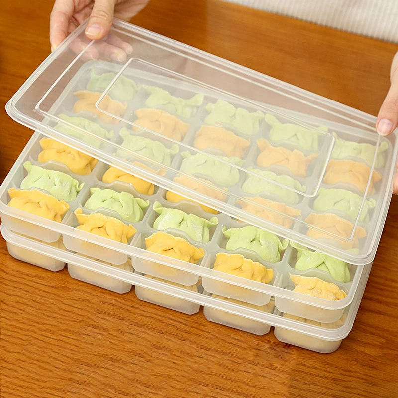 2018 New Dumplings Box solid Kitchen & Dining Kitchen & Home Kitchen Accessories house hold product pp material