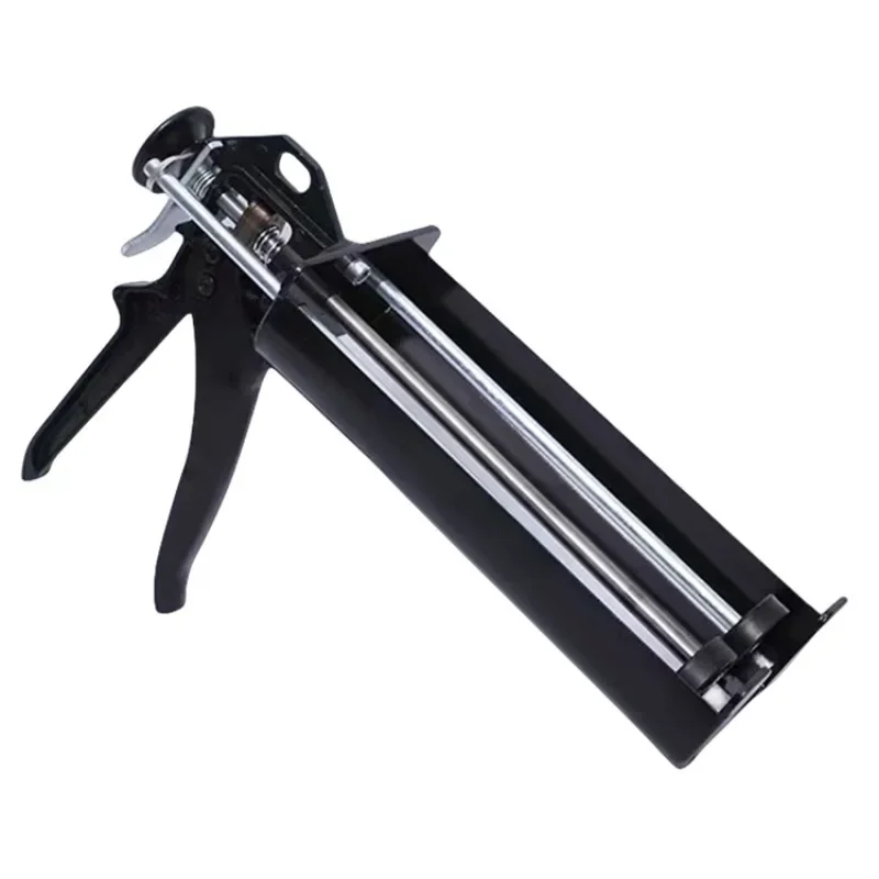 400ml 1:1 Two-component Grout Caulking Gun Manual Boost Hydraulic Dual Tube Gun Suitable for Wall Tile Grout Repair