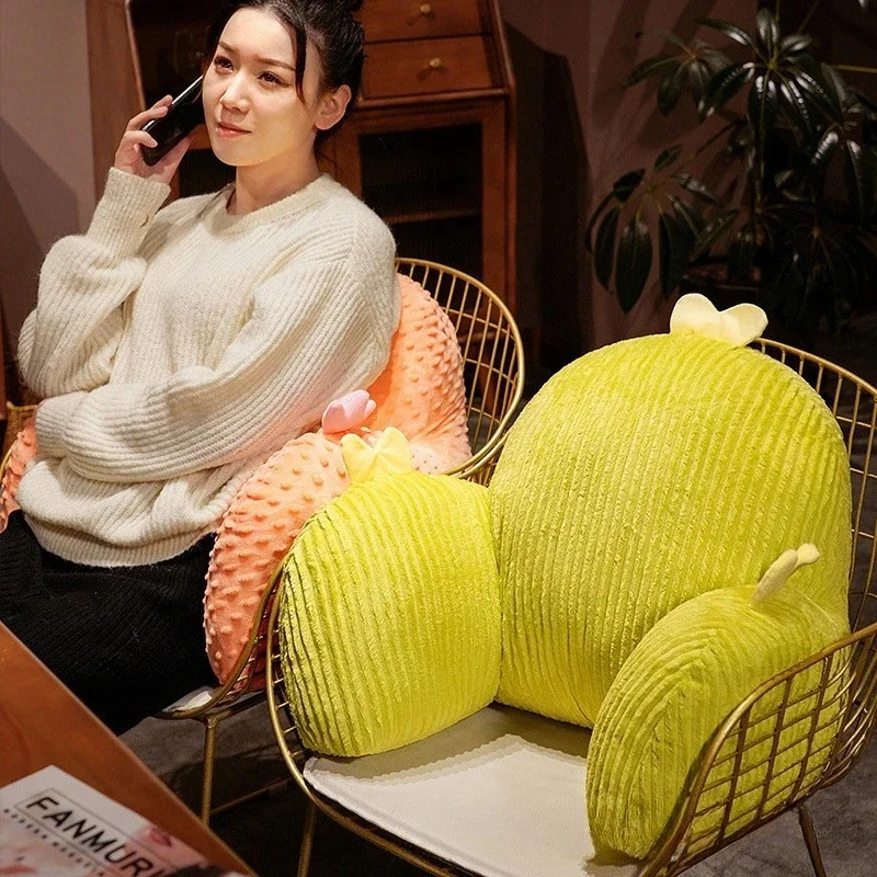 1pcs Cactus Bedhead Cushion Soft Pack Pregnant Women with Large Backrests Student Dormitory Beds Sofa Read Books Waist Pillow