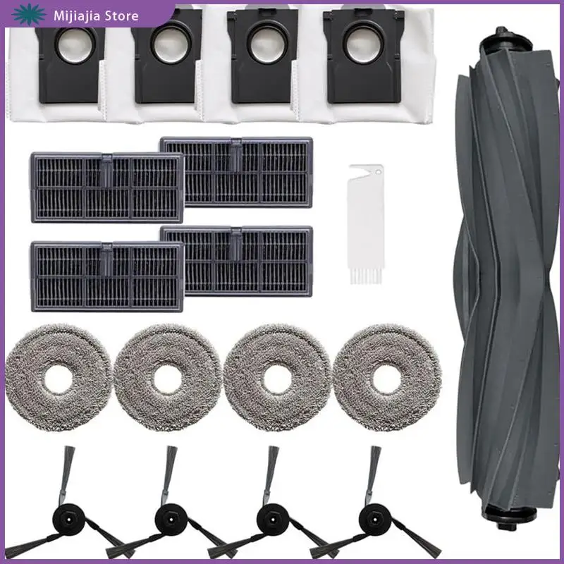 

Для MOVA P50 Pro Для робота-пылесоса Ultra Основная боковая щетка Hepa-фильтр Швабра Тканевые мешки для пыли Запасные части РАСПРОДАЖИ