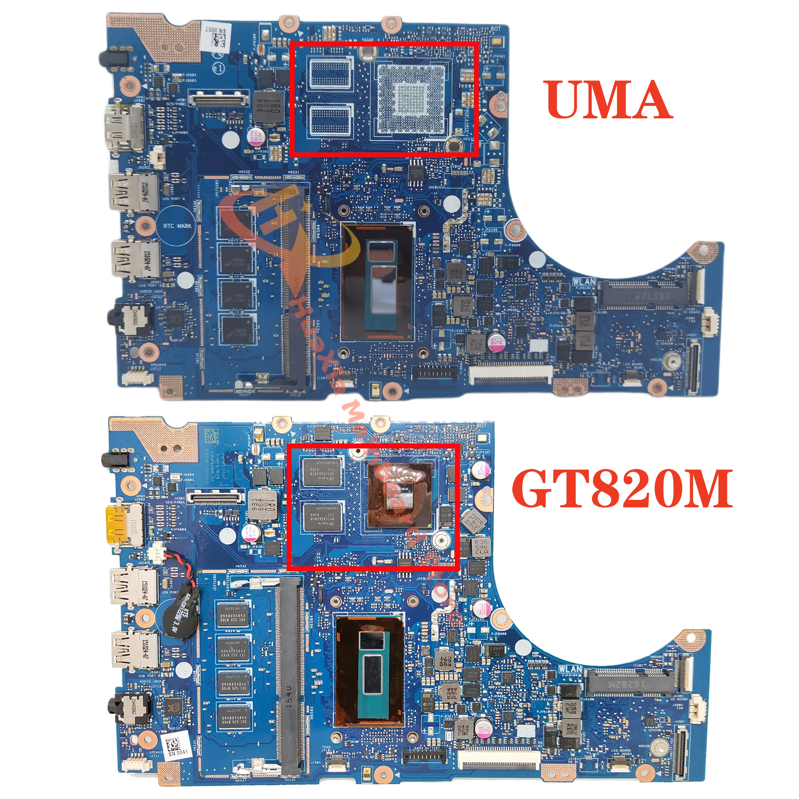 TP300LA Mainboard For ASUS TP300L TP300LD TP300LJ Q302L Q302LA Laptop Motherboard I3 I5 I7-4th 4G UMA GT820M 100%Working