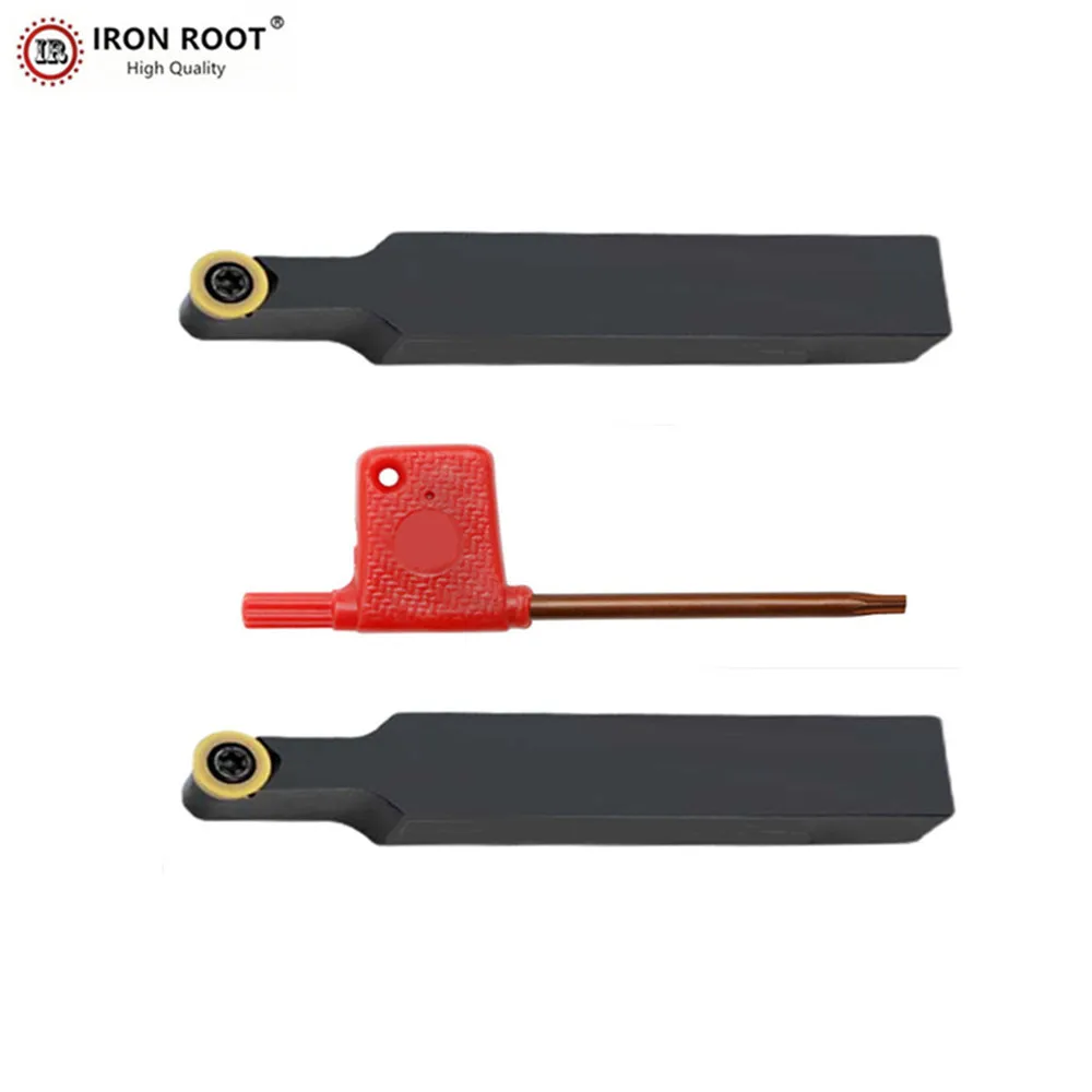 IRON ROOT 1P SRDCN1010H06,1212H06,1616H06,2020K06 2525M06,External Turning Tool Holder CNC Lathe Turning Tools RCMT06  Blade