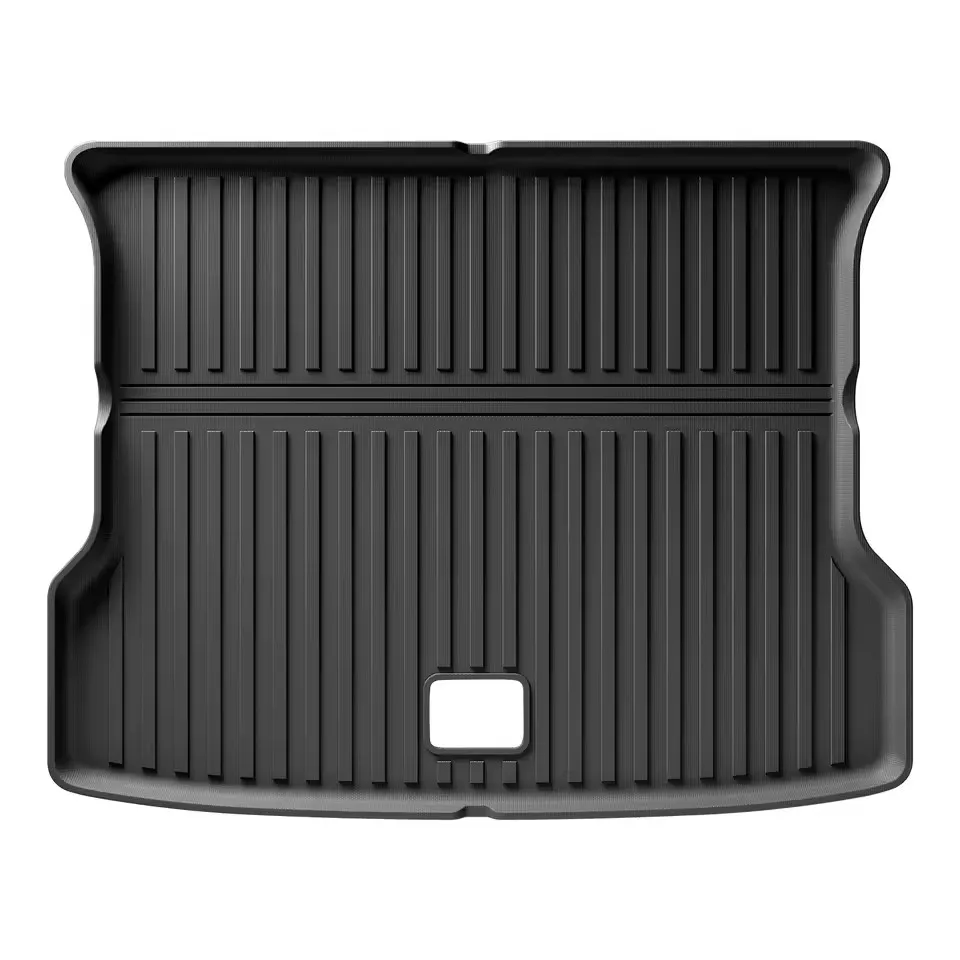 LUCKEASY voor Xpeng G6 Achterbank Rugleuning Beschermende Pad Cargo Liner Kofferbak Pad TPE Auto Vloermatten Auto Interieur Accessoires