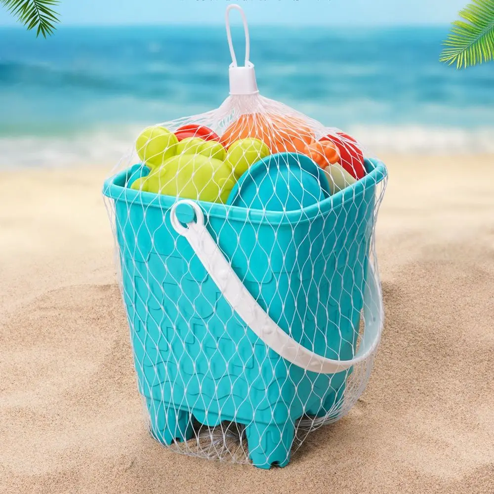 Ferramenta de escavação balde de plástico brinquedos de praia garrafa de rega cor aleatória areia jogar brinquedos pá grande crianças ferramentas escavação de areia