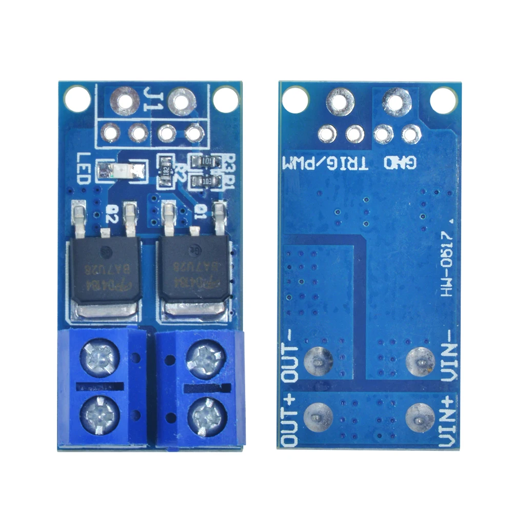 10pcs DC 5V-36V 15A 400W Drive Module Dual MOS PWM Support 0-20KHZ Signal Frequency Motor Mini Pump Driver