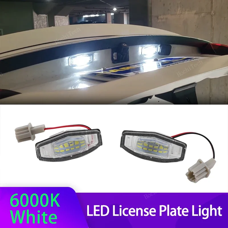 

Xenon White OEM-Fit LED License Plate Light For Acura MDX RL TL TSX ILX For Honda Civic Accord Odyssey License Plate Light