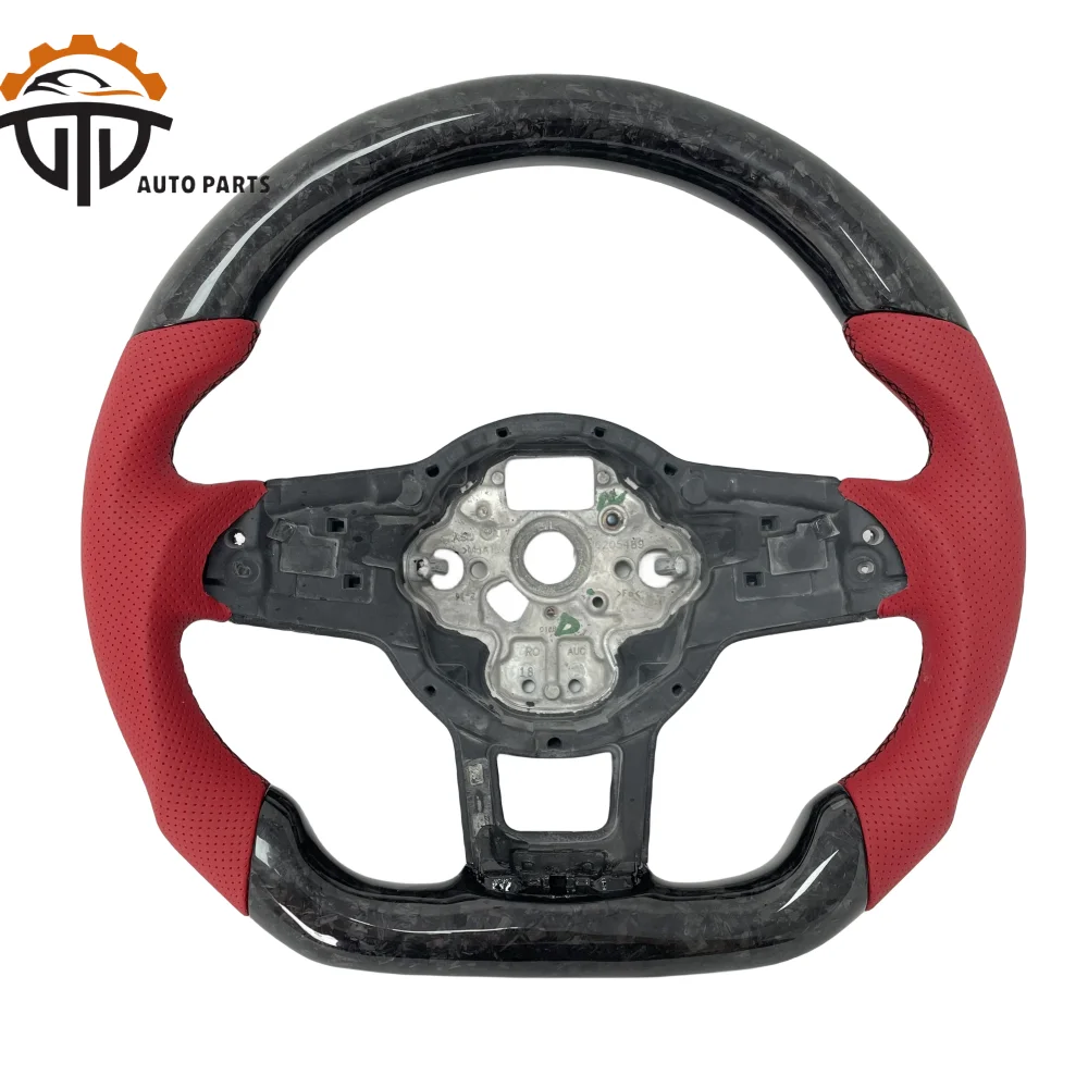 

Автомобильные аксессуары, рулевое колесо из натурального углеродного волокна для VW golf 7 gti