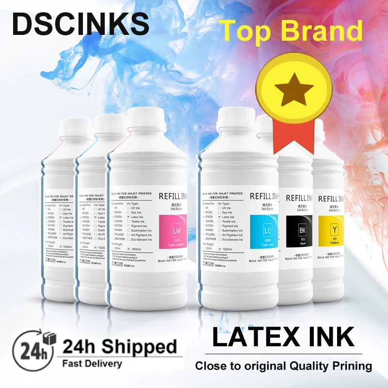 

Чернила латексные 1000 мл для HP 831 792 789 для принтеров HP Latex 210 260 280 L25500 L26100 L26500 L28500 300 310 330 360 110 115 315 335