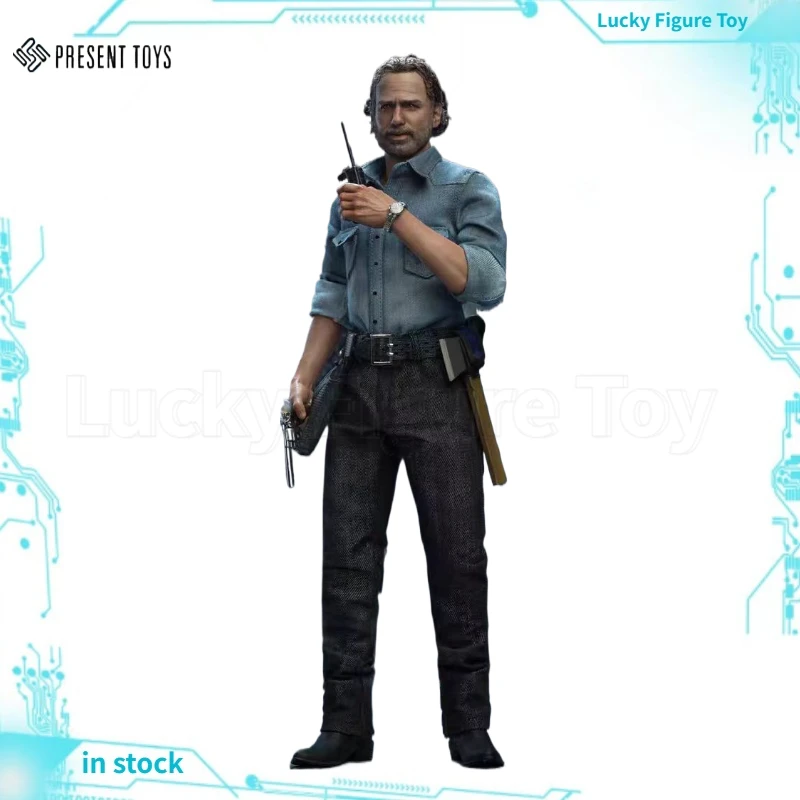 

【Оригинал】ИГРАШКИ ПИТАНИЯ PT-Sp53 ZOMBIE KILLER The Walking Dead Rick 1/6 Фигурка Модель игрушки
