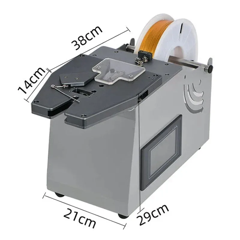 60W Fully Automatic Golden Wire Twist Tying Machine Toast Sealer Bread Bag Flower Clipper Candy Bag Wire Twisting Tie Machine