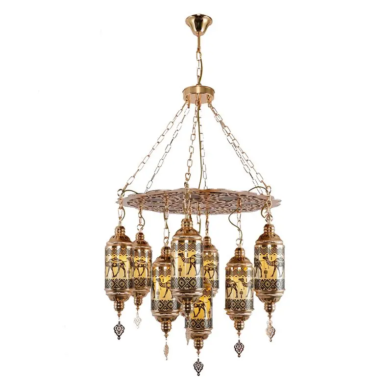 

South East Asia American Thai creative chandelier Xinjiang cafe style bar restaurant B & B decoration retro