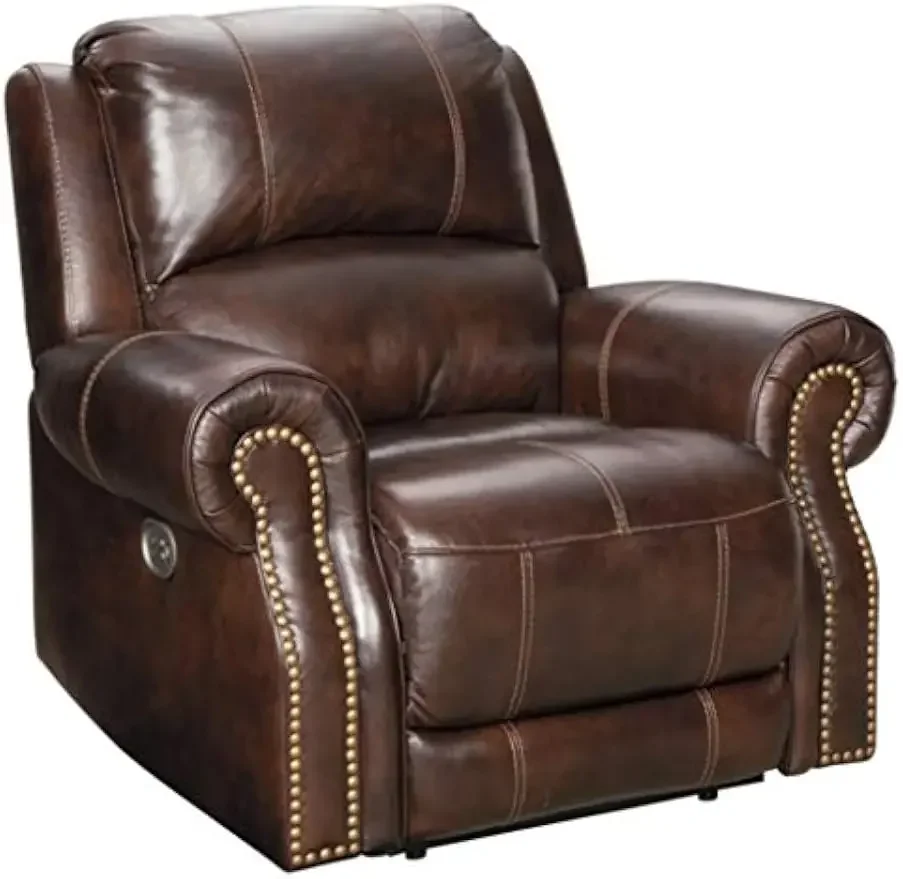 

Buncrana Power Recliner with Adjustable Headrest, Brown Sofa Set Living Room Furniture Sofa Beds Furniture