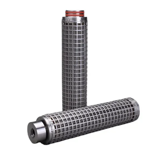 strong 5 Micron Stainless Steel Folded Element Mesh Pleated Filter Cartridge can be Backwashable For  Filter