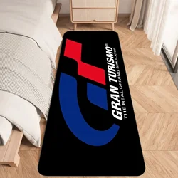 G-Gran-Turismo Floor Mat Graphic Printed Flannel Doormats for Bathroom Kitchen Entrance Carpet Home Decor