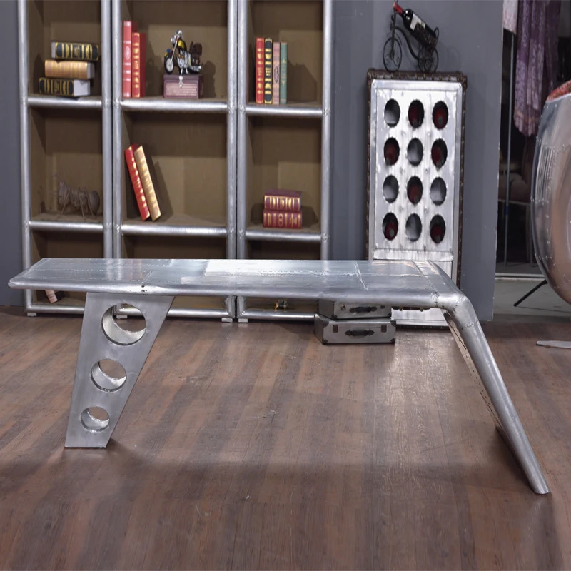 modern metal secretary  bespoke aviator handmade executive home latest office table
