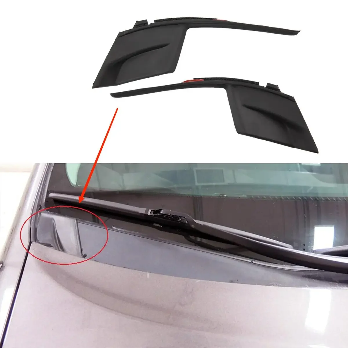

1 пара, удлинитель для переднего стеклоочистителя 2011-2020 Toyota Sienna 53867-08020 53866-08020